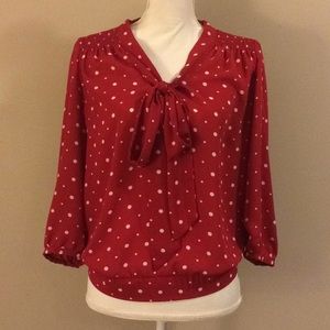 Women’s Limited Polka Dot Blouse